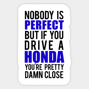 Honda Owners Sticker